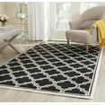 thumbnail image 1 of Safavieh Amherst Wilson Geometric Area Rug, Anthracite/Ivory, 8' x 10', 1 of 7