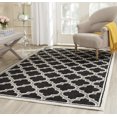 thumbnail image 1 of SAFAVIEH Amherst Wilson Geometric Area Rug, Anthracite/Ivory, 9' x 12', 1 of 4