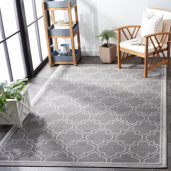Safavieh Amherst Wilson Geometric Area Rug, Gray/Light Gray, 3' x 5'