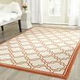 thumbnail image 1 of Safavieh Amherst Wilson Geometric Area Rug, Ivory/Orange, 3' x 5', 1 of 11