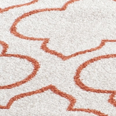 Safavieh Amherst Wilson Geometric Area Rug, Ivory/Orange, 8' x 10'