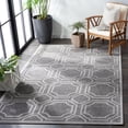 thumbnail image 1 of Safavieh Amherst Winnie Geometric Area Rug, Gray/Light Gray, 7' x 7' Square, 1 of 10