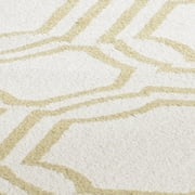 Safavieh Amherst Winnie Geometric Area Rug, Ivory/Light Green, 2'6" x 4'