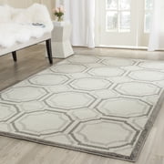 Safavieh Amherst Winnie Geometric Area Rug, Ivory/Light Gray, 2'6" x 4'