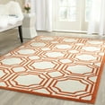thumbnail image 1 of Safavieh Amherst Winnie Geometric Area Rug, Ivory/Orange, 8' x 10', 1 of 10
