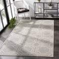 thumbnail image 1 of Safavieh Amherst Winnie Geometric Area Rug, Light Gray/Ivory, 4' x 6', 1 of 9