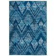 thumbnail image 1 of SAFAVIEH Amsterdam Earnestine Geometric Area Rug, Navy/Aqua, 4' x 6', 1 of 8