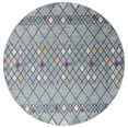 thumbnail image 1 of SAFAVIEH Amsterdam Merrick Geometric Area Rug, Grey/Light Grey, 6'7" x 6'7" Round, 1 of 8