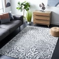 thumbnail image 1 of SAFAVIEH Amsterdam Ruby Animal Area Rug, Ivory/Grey, 3' x 5', 1 of 11