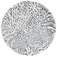 thumbnail image 1 of SAFAVIEH Amsterdam Ruby Animal Area Rug, Ivory/Grey, 6'7" x 6'7" Round, 1 of 8
