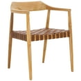 thumbnail image 1 of SAFAVIEH Amycus Accent Chairs, Natural/Light Honey (22 in. W x 20.5 in. D x 28.5 in. H), 1 of 1