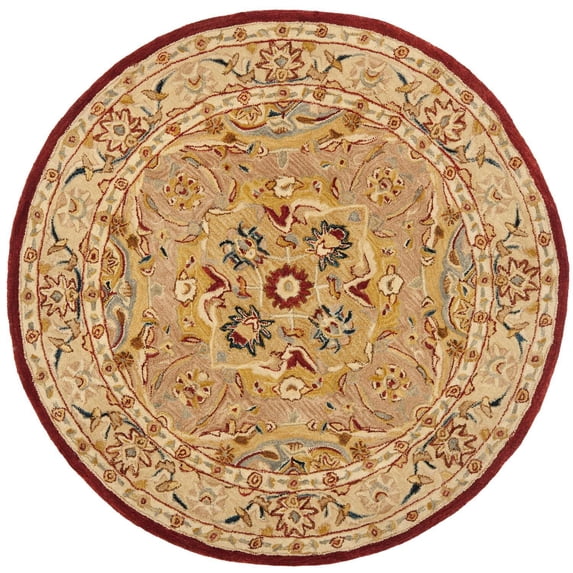 SAFAVIEH Anatolia AN534A Handmade Gold / Ivory Rug