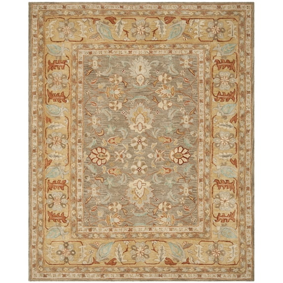 SAFAVIEH Anatolia AN577A Handmade Brown / Camel Rug