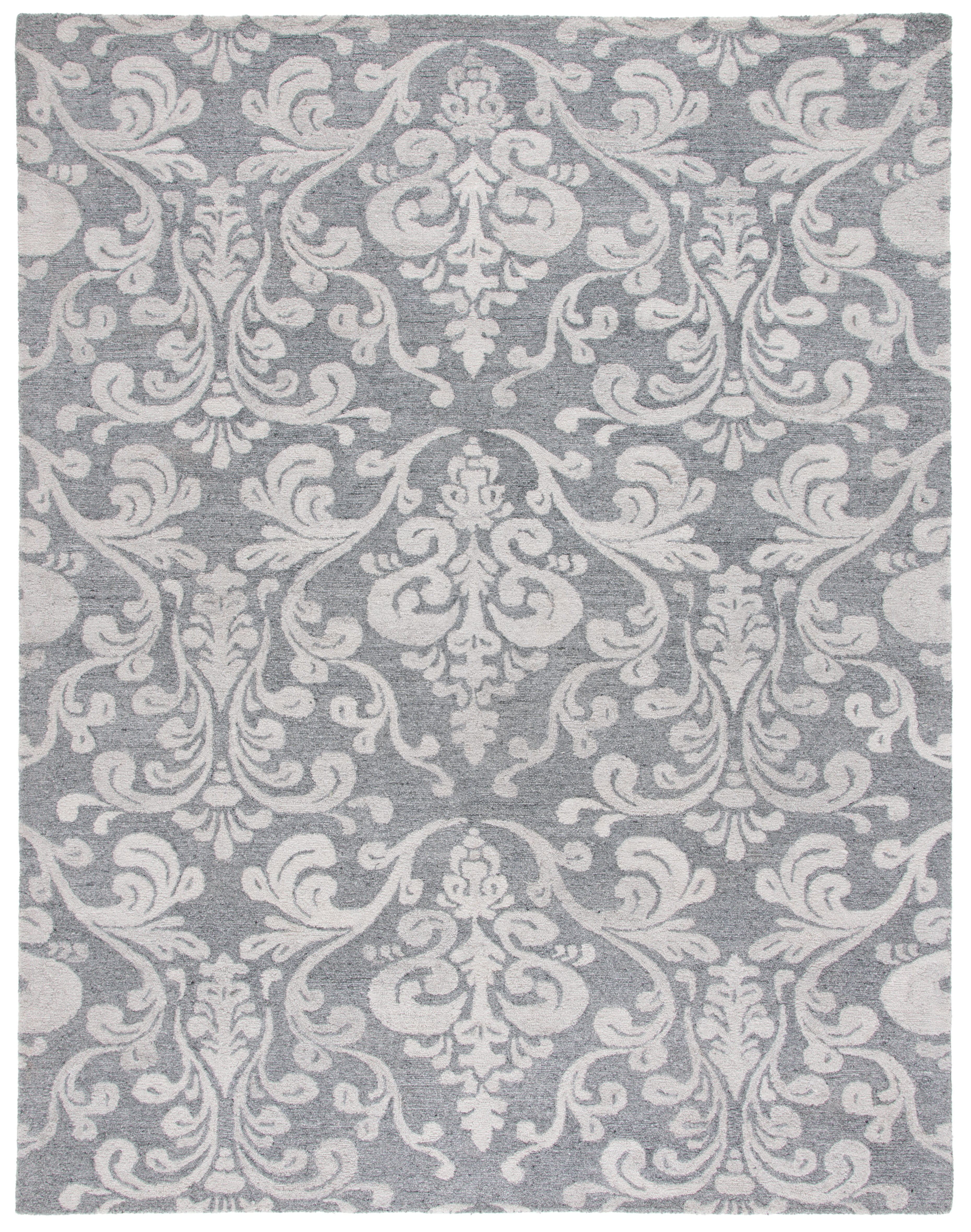 SAFAVIEH Anatolia Garrick Medallion Area Rug, Grey, 8' x 10'