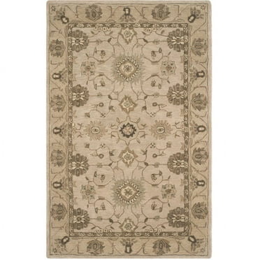 SAFAVIEH Anatolia Gavril Traditional Wool Area Rug, Beige, 8' x 10'