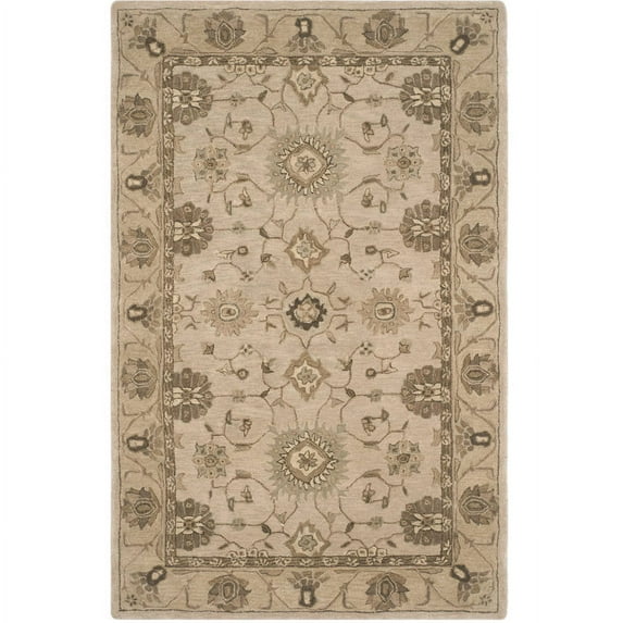 SAFAVIEH Anatolia Gavril Traditional Wool Area Rug, Beige, 8' x 10'
