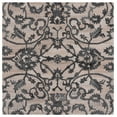 thumbnail image 1 of SAFAVIEH Anatolia Jamaar Floral Area Rug, Beige/Black, 6' x 6' Square, 1 of 8