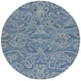 thumbnail image 1 of SAFAVIEH Anatolia Jamaar Floral Area Rug, Blue/Grey, 6' x 6' Round, 1 of 7