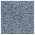 thumbnail image 1 of SAFAVIEH Anatolia Jamaar Floral Area Rug, Blue/Grey, 6' x 6' Square, 1 of 8