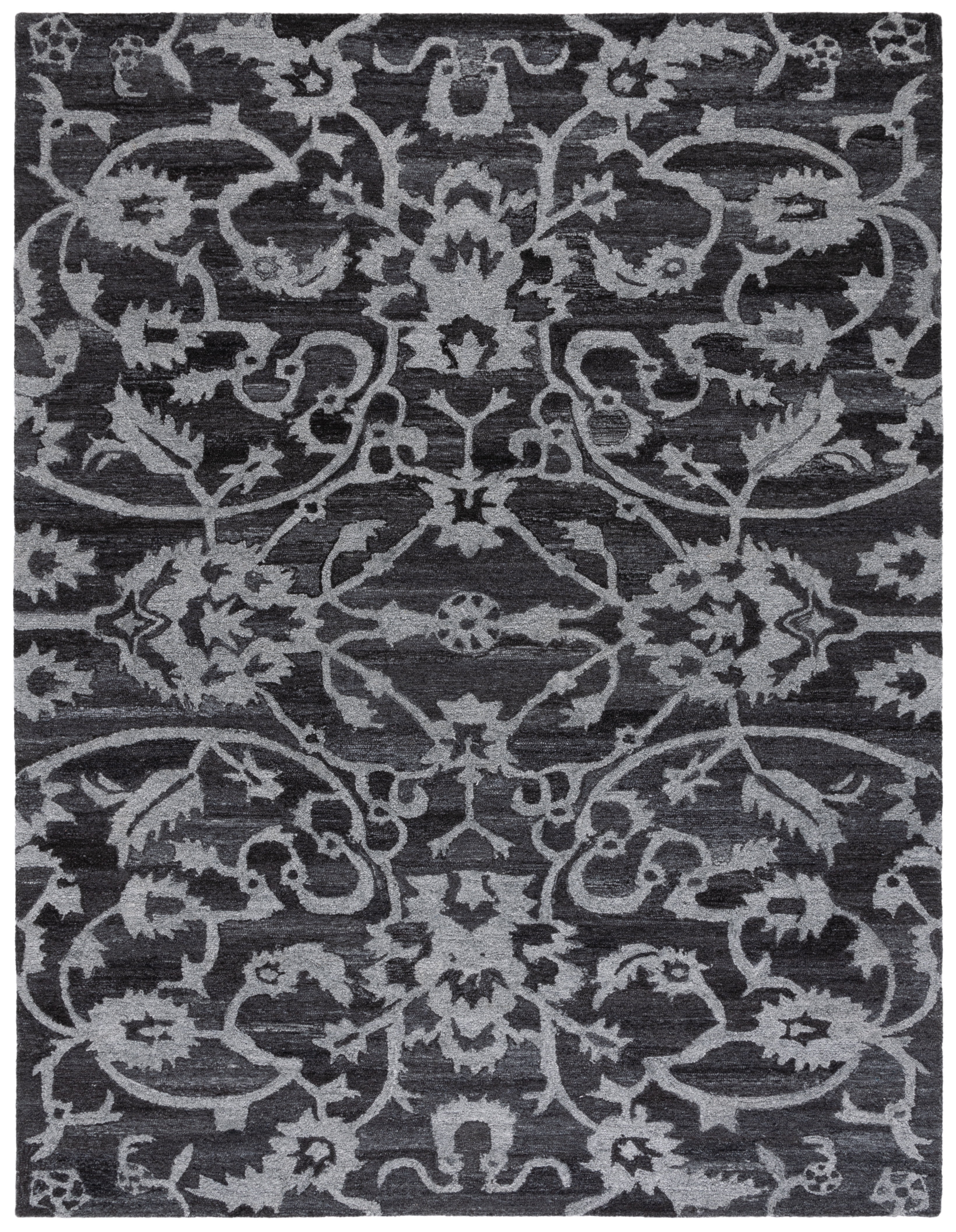 Anatolia Gray Hand Tufted Wool 8' x 10' Area Rug
