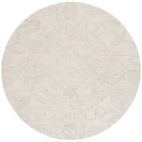 SAFAVIEH Anatolia Jamaar Floral Area Rug, Ivory, 6' x 6' Round