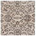 thumbnail image 1 of SAFAVIEH Anatolia Jamaar Floral Area Rug, Ivory/Brown, 6' x 6' Square, 1 of 7