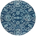 thumbnail image 1 of SAFAVIEH Anatolia Jamaar Floral Area Rug, Navy, 6' x 6' Round, 1 of 7