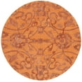 thumbnail image 1 of SAFAVIEH Anatolia Jamaar Floral Area Rug, Rust, 6' x 6' Round, 1 of 7