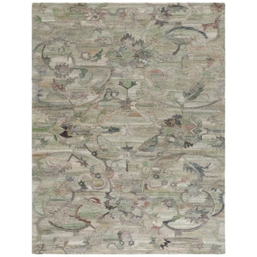 SAFAVIEH Anatolia Jamaar Floral Area Rug, Sage/Beige, 8' x 10'