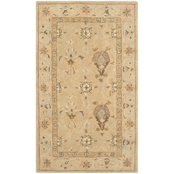 SAFAVIEH Anatolia Milburn Floral Area Rug, Beige, 3' x 5'