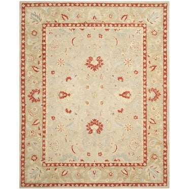 SAFAVIEH Anatolia Natasa Floral Area Rug, Ivory/Green, 4' x 6'
