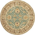 thumbnail image 1 of SAFAVIEH Anatolia Sharon Floral Area Rug, Teal/Camel, 6' x 6' Round, 1 of 10