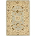 thumbnail image 1 of SAFAVIEH Anatolia Sherman Traditional Wool Area Rug, Light Blue/Sage, 4' x 6', 1 of 10