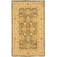 thumbnail image 1 of SAFAVIEH Anatolia Sierra Floral Wool Area Rug, Olive Grey/Beige, 4' x 6', 1 of 11