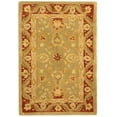thumbnail image 1 of SAFAVIEH Anatolia Spencer Traditional Wool Area Rug, Light Green/Red, 2' x 3', 1 of 8