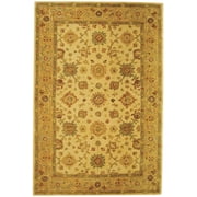 SAFAVIEH Anatolia Stella Floral Area Rug, Ivory/Gold, 4' x 6'