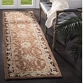 thumbnail image 1 of SAFAVIEH Anatolia Stephanie Traditional Wool Runner Rug, Brown/Plum, 2'3" x 12', 1 of 10
