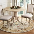 thumbnail image 1 of SAFAVIEH Anatolia Stewart Floral Area Rug, Ivory/Gold, 6' x 6' Round, 1 of 6