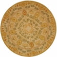 thumbnail image 1 of SAFAVIEH Anatolia Sunny Floral Wool Area Rug, Ivory, 4' x 4' Round, 1 of 10