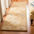 thumbnail image 1 of SAFAVIEH Anatolia Synthia Traditional Wool Runner Rug, Gold/Blue, 2'3" x 8', 1 of 5