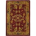 thumbnail image 1 of SAFAVIEH Anatolia Timothy Wool Area Rug, Burgundy/Gold, 9' x 12', 1 of 10