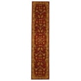 thumbnail image 1 of SAFAVIEH Anatolia Timothy Wool Runner Rug, Burgundy/Gold, 2'3" x 22', 1 of 6