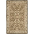 thumbnail image 1 of SAFAVIEH Anatolia Tracy Floral Wool Area Rug, Tan/Ivory, 5' x 8', 1 of 10