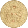 thumbnail image 1 of SAFAVIEH Anatolia Tracy Traditional Wool Area Rug, Tan/Ivory, 8' x 8' Round, 1 of 3