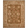 thumbnail image 1 of SAFAVIEH Anatolia Venice Traditional Wool Area Rug, Brown/Green, 9' x 12', 1 of 4