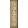 thumbnail image 1 of SAFAVIEH Anatolia Venice Traditional Wool Runner Rug, Ivory/Brown, 2'3" x 12', 1 of 3