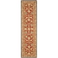 thumbnail image 1 of SAFAVIEH Anatolia Venice Traditional Wool Runner Rug, Rust/Green, 2'3" x 12', 1 of 3