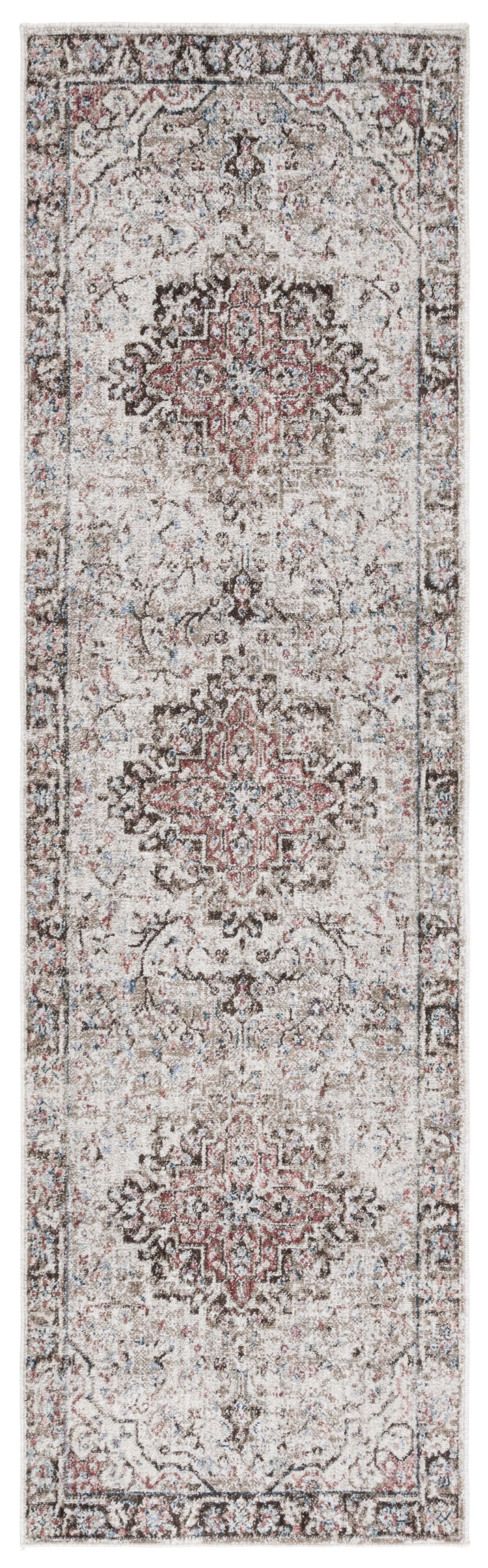 Polyester Runner Rugs SAFAVIEH Antique Patina Cecilia Oriental Polyester Runner Rug, Beige ...