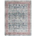 thumbnail image 1 of SAFAVIEH Antique Patina Mirabelle Distressed Polyester Area Rug, Blue/Rust, 10' x 12'9", 1 of 6