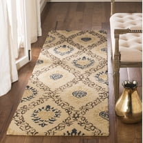 Safavieh Antiquity Alphonse Geometric Wool Runner Rug, Light Gold/Multi, 2'3" x 12'